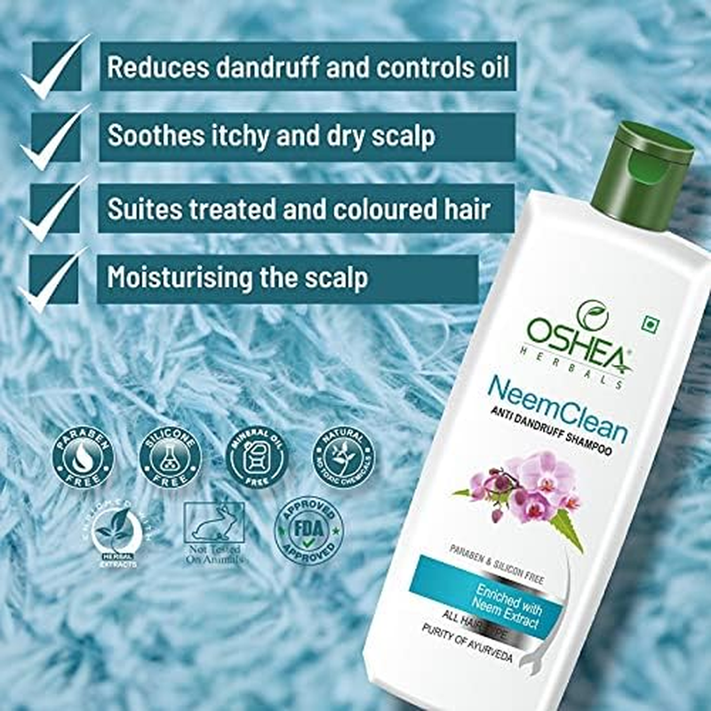Oshea Herbals Neemclean Antidandruff Shampoo 200ML image number 1