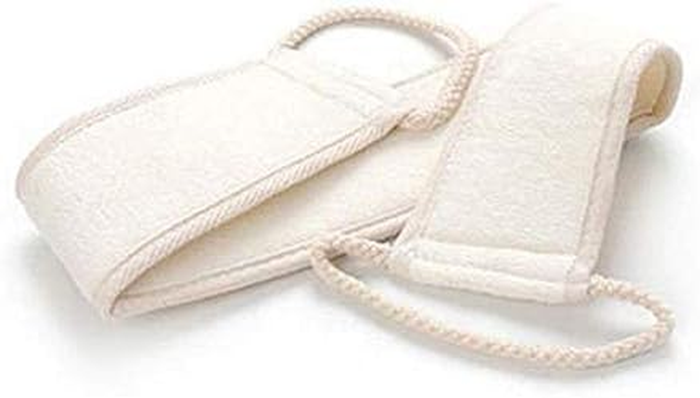 JPMD New Natural Soft Exfoliating Loofah Back Strap Loofah Bath Towel Shower Massage Spa Scrubber Sponge Body Skin Health Cleaning image number 3