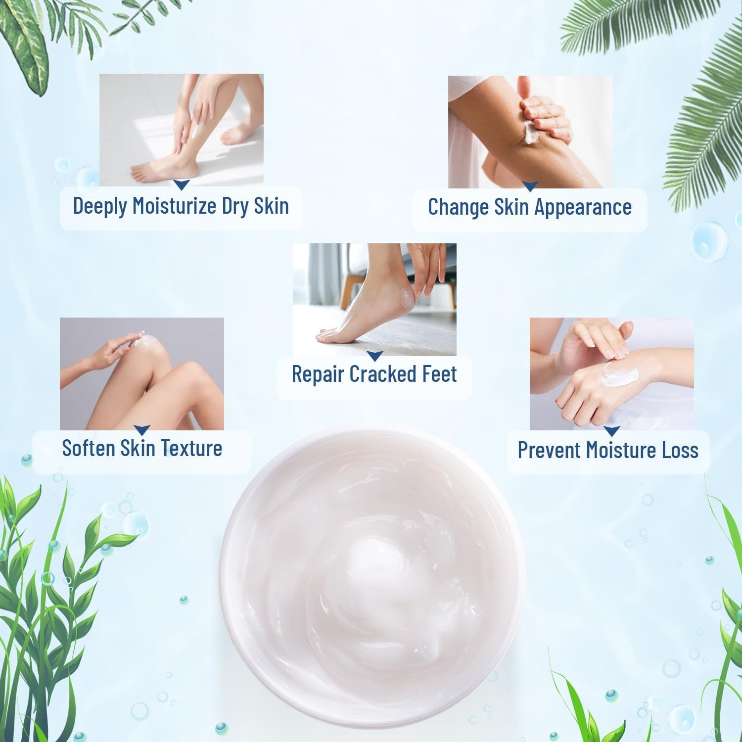 Urea Cream 40%, Keratolytic Foot Cream for Dry Cracked Heels, Feet, Knees, Elbows, Hands, Cuticle, Callus Remover, Skin Barrier Repair (2) image number 5