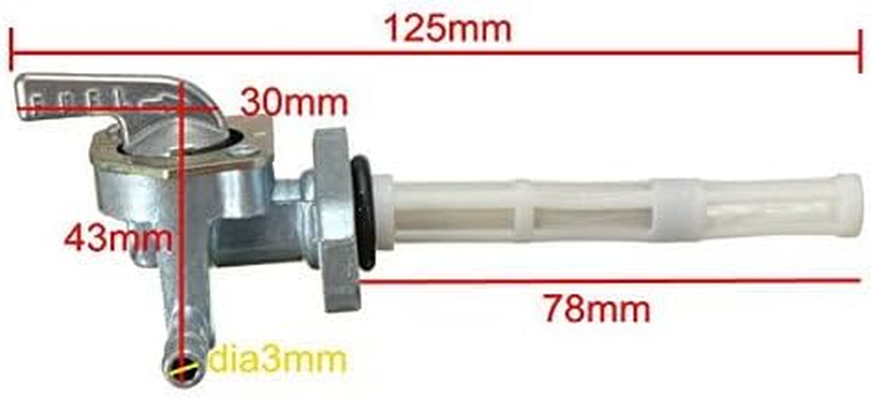 New Fuel Valve Petcock for Honda CRF XR 50 70 80 100 150 230 16950-GCF-671 image number 3