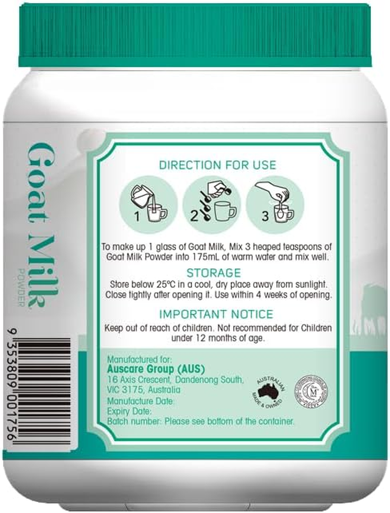 Au Kingcare Goat Milk Powder 450G​ &ndash; 100% Pure Full Cream, A2 Protein, Gentle & Easy to Digest, Supports Gut Health, Immune Strength & Bone Health image number 2