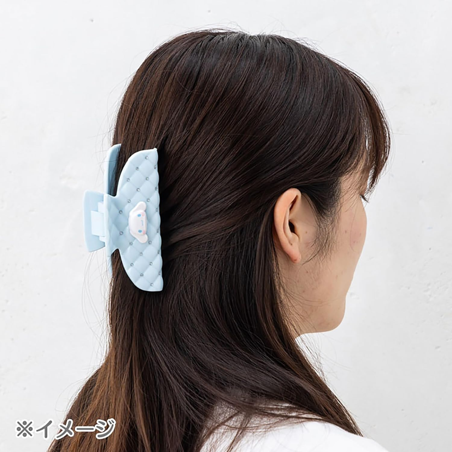 Sanrio 159158 Hello Kitty Hair Clip, ABS Resin Hair Accessory - Black image number 2