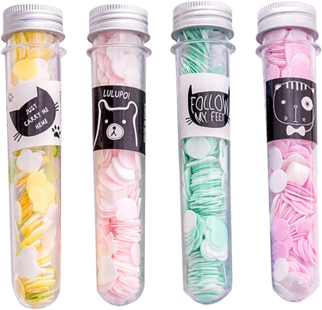 Anneome 4Pcs Soap Paper Slices Travel Toiletries Scented Foaming Soap Portable Body Washing Disposable Petals for Camping Hiking image number 6