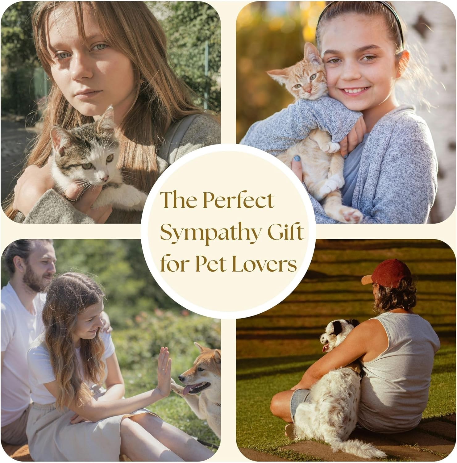 Pet Fur Memorial Necklace, Pet Urn Pendant Necklace, Glass Silver Necklace Memorial Jewelry for Dog Cat Hair