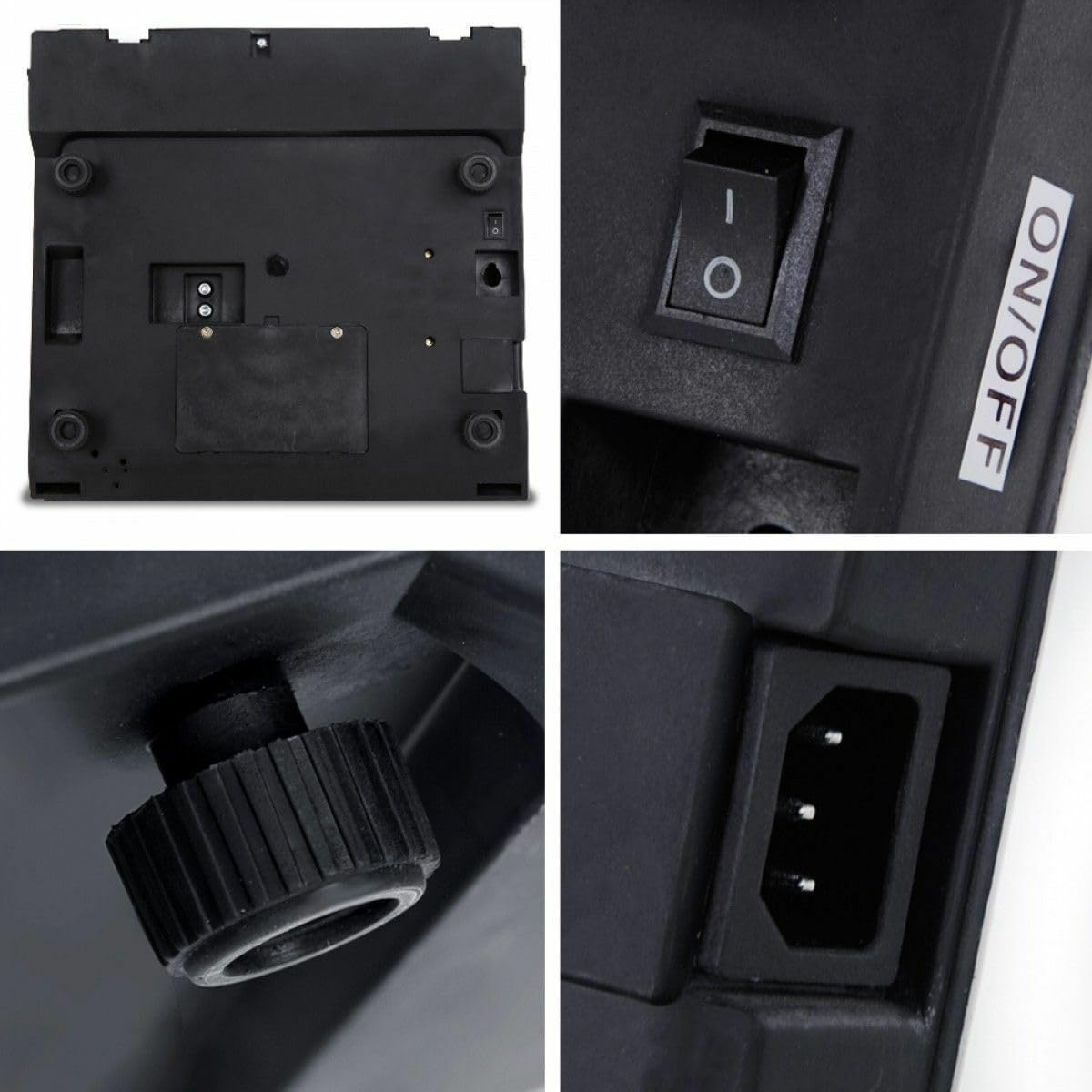 LEDON 40Kg Digital Commercial Scale - Precision Food Weighing Scale with LCD Display - 1G Accuracy Computing Scale for Farmers Market, Deli, Meat Shop & Retail image number 4