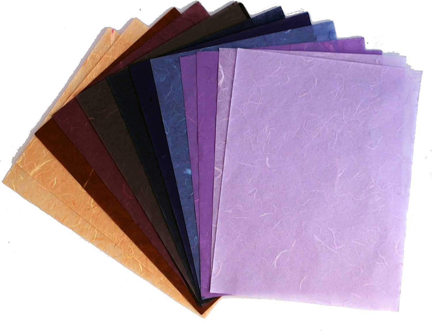 65 Sheets 8.5 X 11 Inches Mulberry Paper Sheet Design Art Tissue Japan Origami Washi Wholesale Bulk Sale Unryuproducts Card Making image number 6