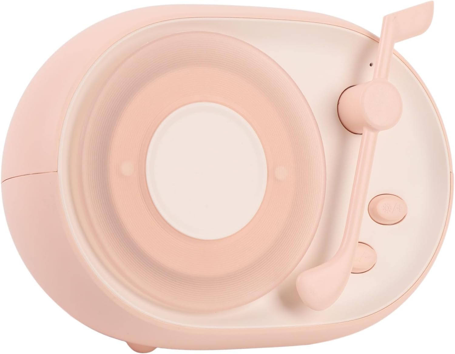 Cute Speaker, Mini Portable Speaker with Light, Retro Stylish Design, 1200Mah Battery Bass Enhancement Birthday Vintage Speaker for Bedroom (#2)