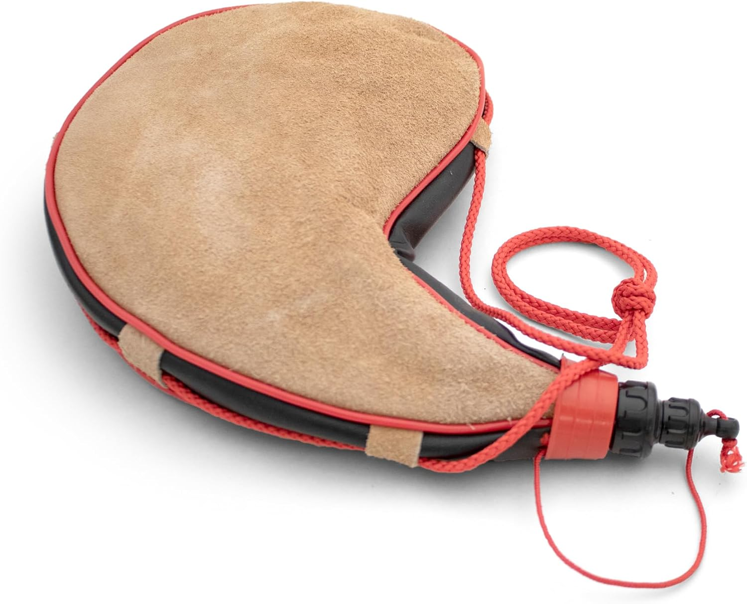 Coghlan'S Traditional Spanish Bota Bag, 0.26 Gallon (1 Liter) Leather Wine Flask with Braided Strap &ndash; Durable Poly Lining for Camping, Hiking, and Outdoor Adventures image number 3