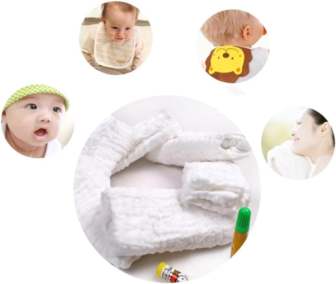 GARVALON 5Pcs Diaper Cotton Nappies Newborn Diapers Liners for Nappy Changing Products image number 6