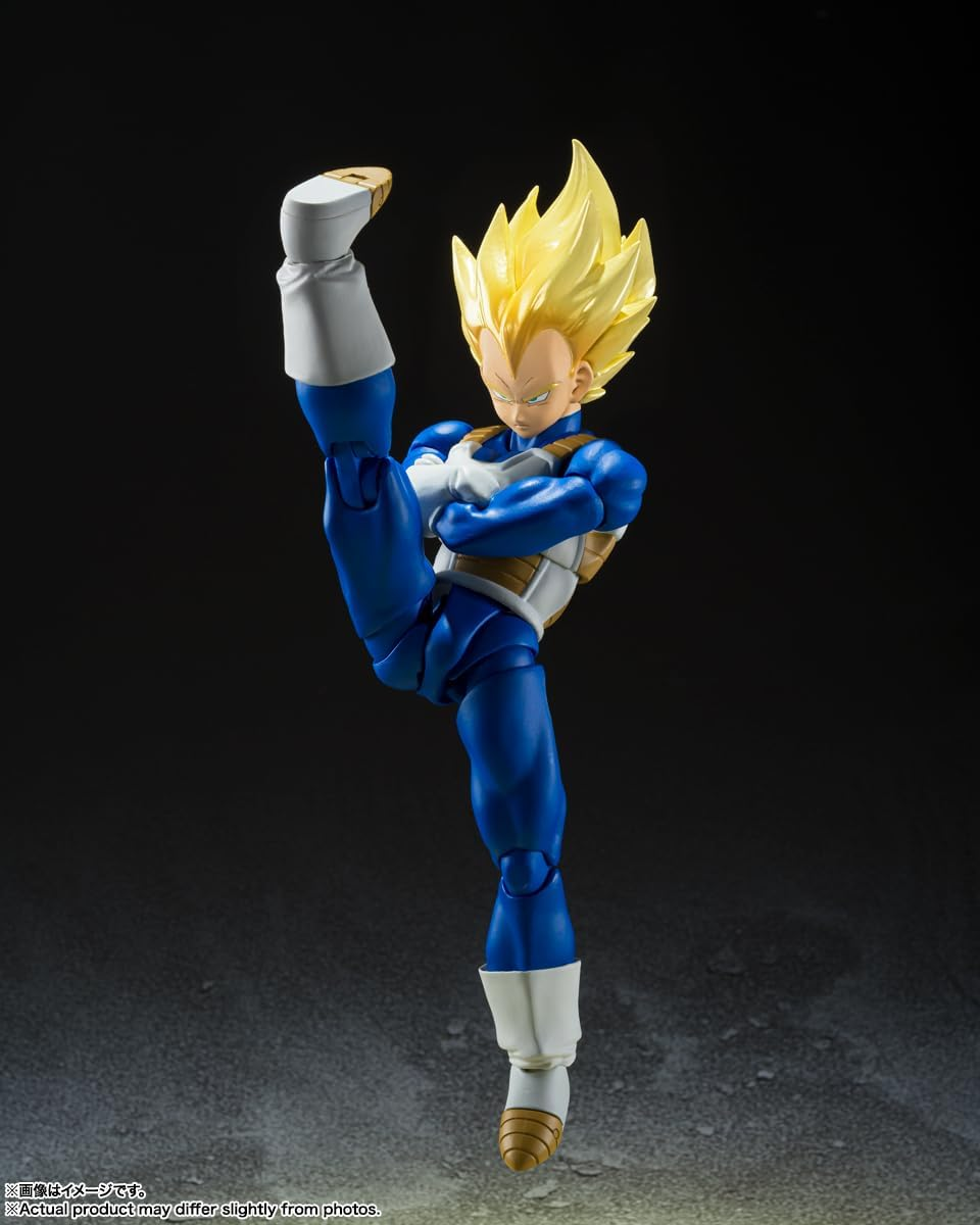 Tamashii Nations - Super Saiyan Vegeta -Awakened Super Saiyan Blood- Dragon Ball Z, Bandai Spirits S.H.Figuarts image number 3