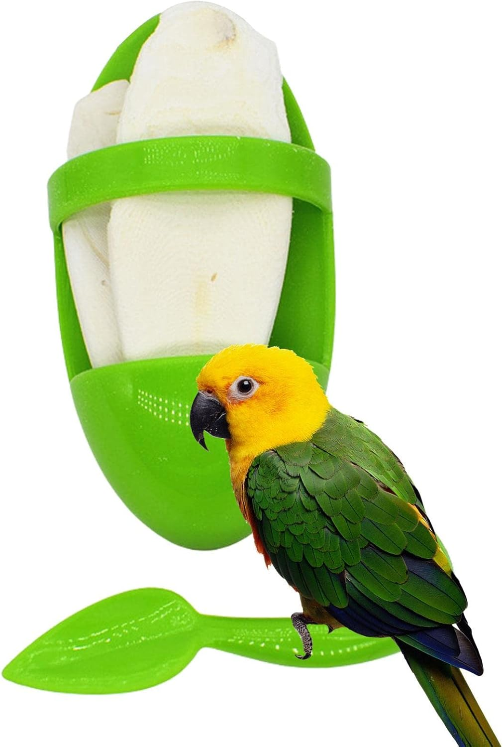 Cuttlefish Bone Holder for Birds - Feeder Cup for Budgies Accessories for Bird Cage, Food Storage for Cuttlefish Cuddle Bone Holders Cage Bowl Stand Perch image number 1