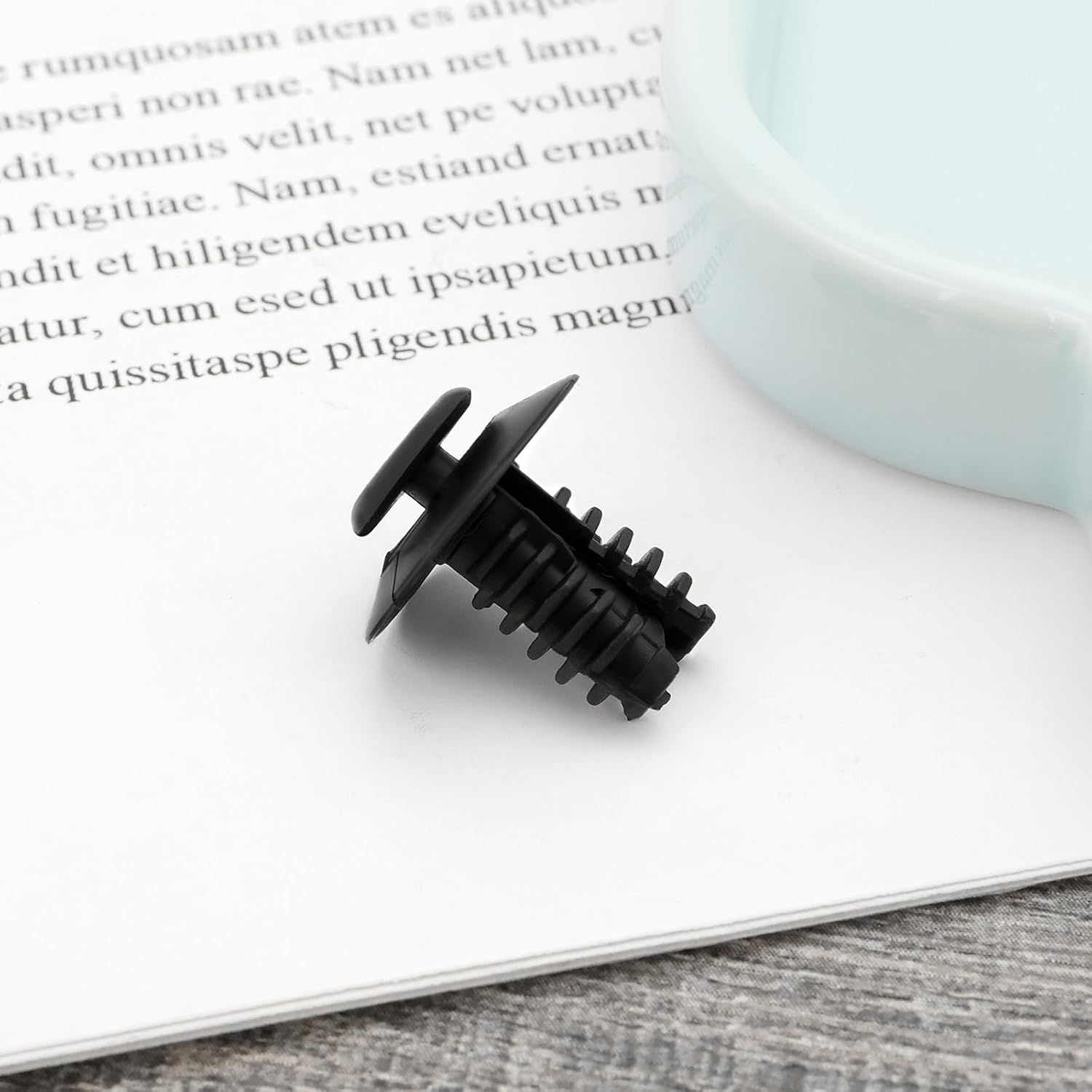 Ecsing Pack of 20 Car Slam Panel Clips Front Grille Clips Replacement Part N91158501 Internal Trims Clips Compatible with VW Transporter T5 T6(Some) image number 5