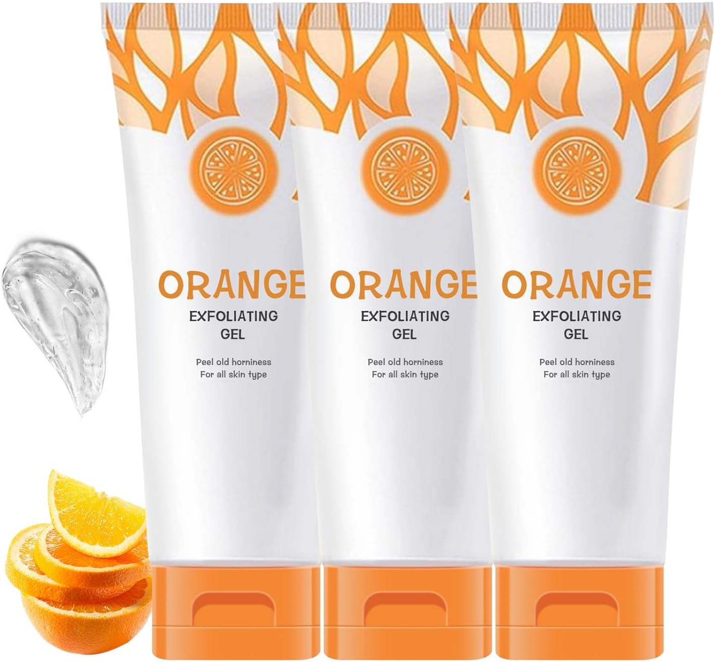 Gmeelan Orange Exfoliating Whitening Gel, Gmeelan Orange Exfoliating Gel Face Whitening (1Pc)