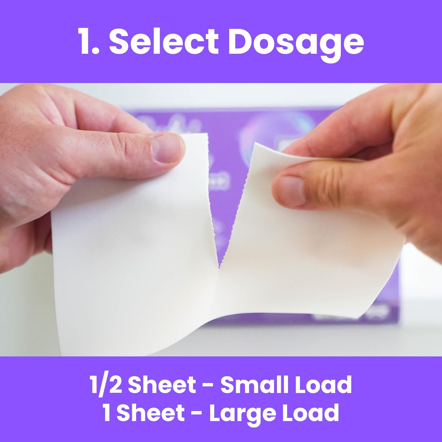 Laundry Detergent Sheets: 100 Washes, Ultra-Concentrated, Eco-Friendly, Plant-Based, Plastic-Free, Biodegradable with Enzyme Power, Ideal for Travel, Fresh Scent image number 2