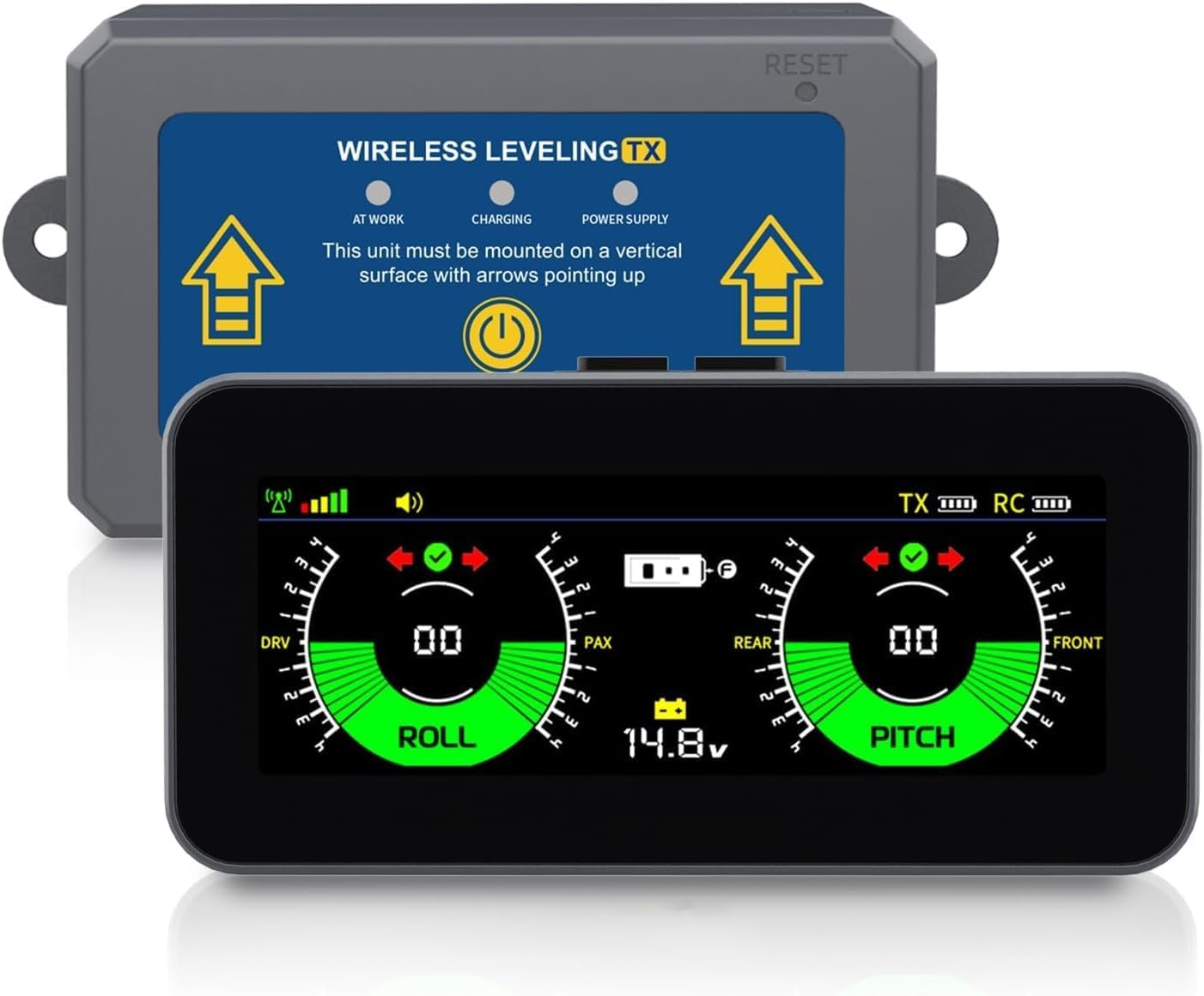 B-Qtech RV Leveling System, Camper Must Haves Smart Wireless Leveler for Travel Trailer Level Accessories, Easy Setup and App-Free, No Phone Required image number 5
