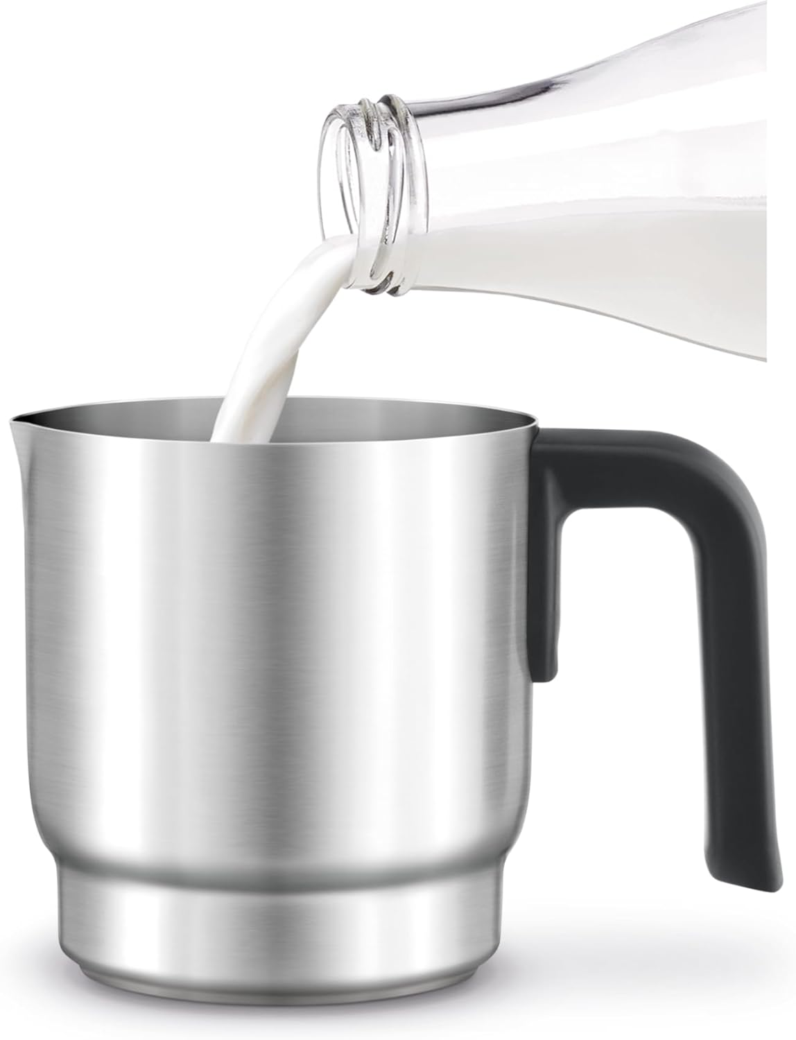 Breville, the Choc & Cino Milk Frother, Brushed Stainless Steel, LMF200PSS2JAN1 image number 2