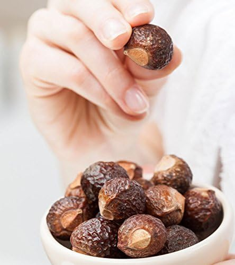 Online Quality Store Reetha Powder-100G |Organic Reetha Powder for Hair Growth|Aritha|Reetha|Ritha|Soapnuts (Sapindus Mukorossi) Powder for Silky & Smooth Hairs|Ritha Powder for Hair (Soap Nut) image number 5