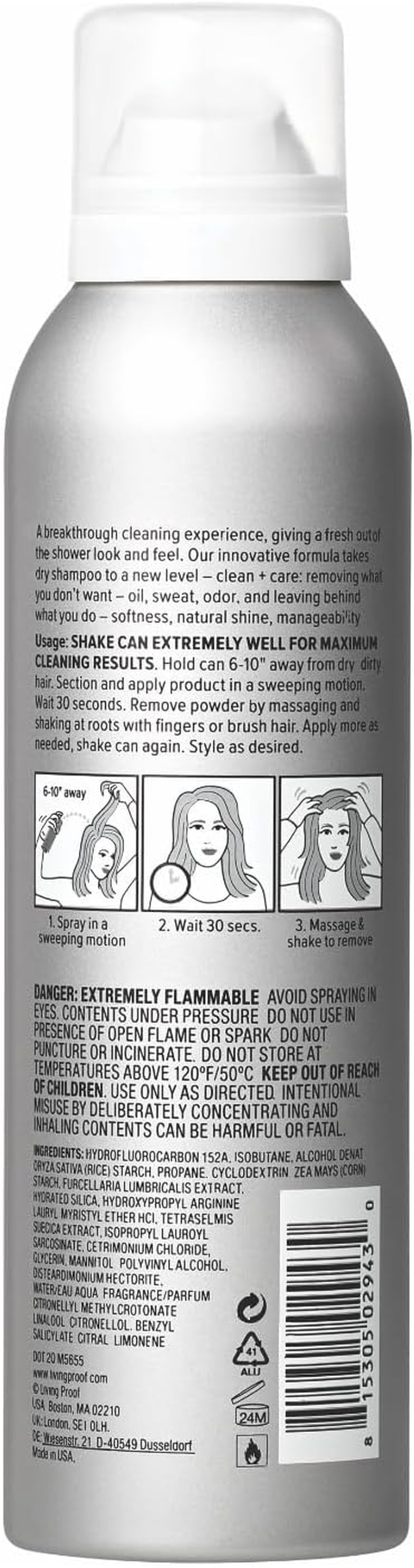 Living Proof Perfect Hair Day Advanced Clean Dry Shampoo 184 Ml