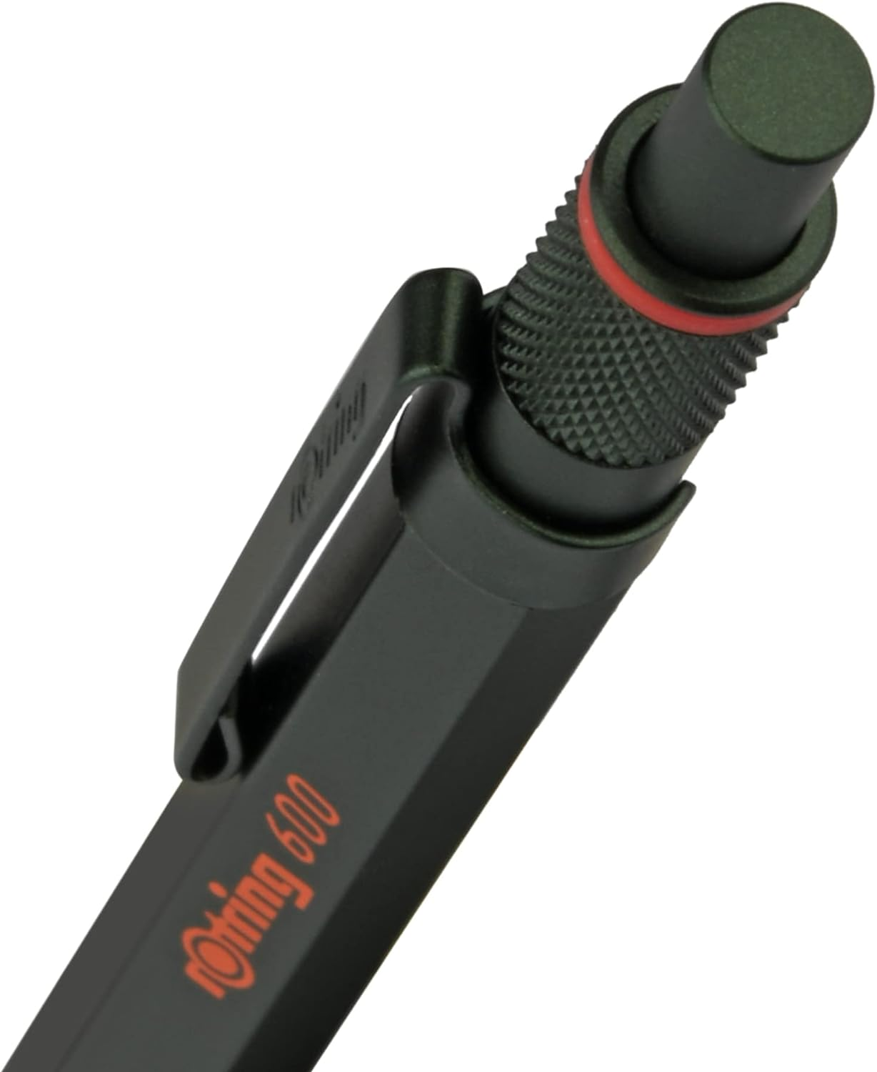 Rotring 600 Ballpoint Pen | Medium Point | Black Ink | Green Barrel | Refillable image number 4