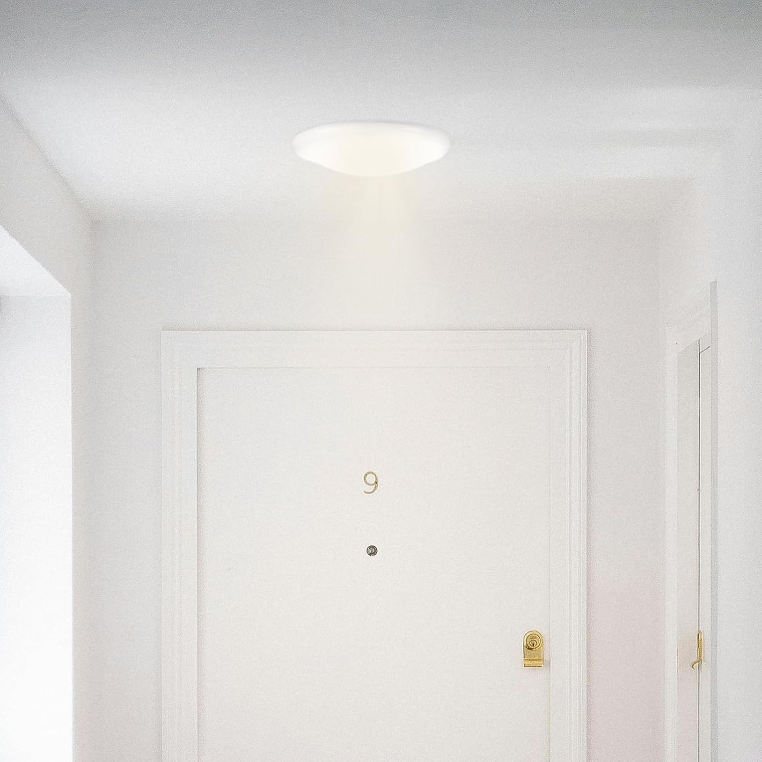 Ceiling Light Cover Replacement Clip-On for Ceiling Mounted Fixture, Mushroom Lamp Shade Ceiling Fan Replacement Globes, Diameter 13.6 In/34.7 Cm image number 6