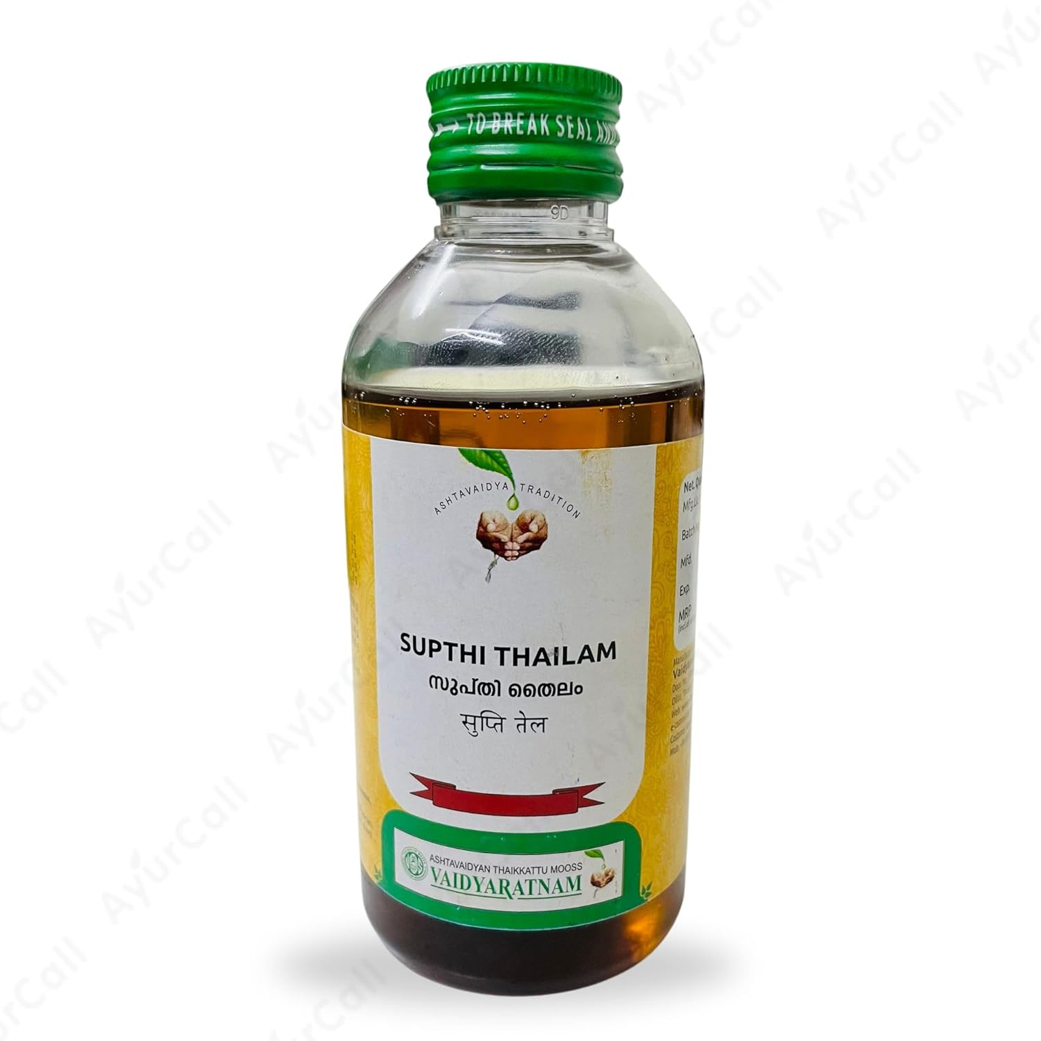 Vaidyaratnam Supthi Thailam -200Ml