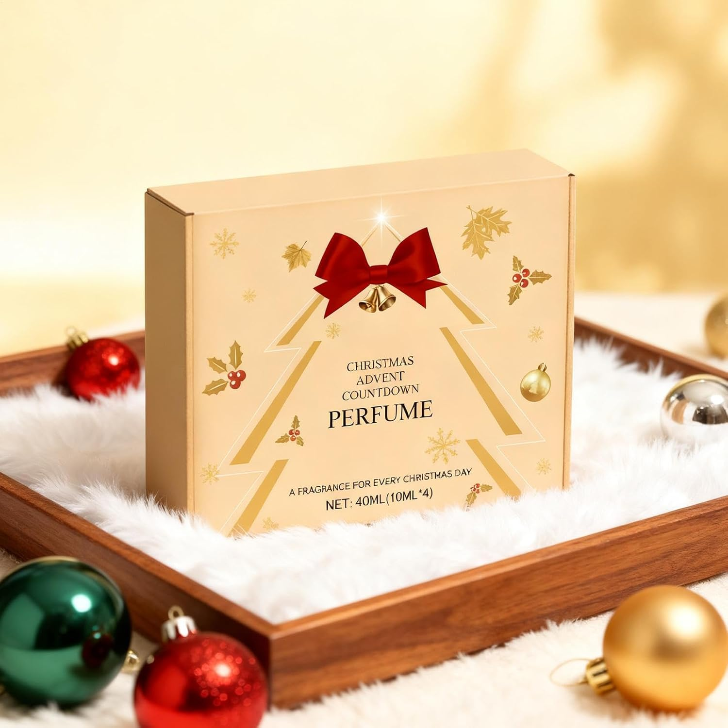 Advent Perfume Calendar - Christmas Advent 4-Piece 2025,Long-Lasting Women Perfume Calendar | for Daily Travel Commuting Work Outdoor Party Dating Event Girls Ladies image number 4