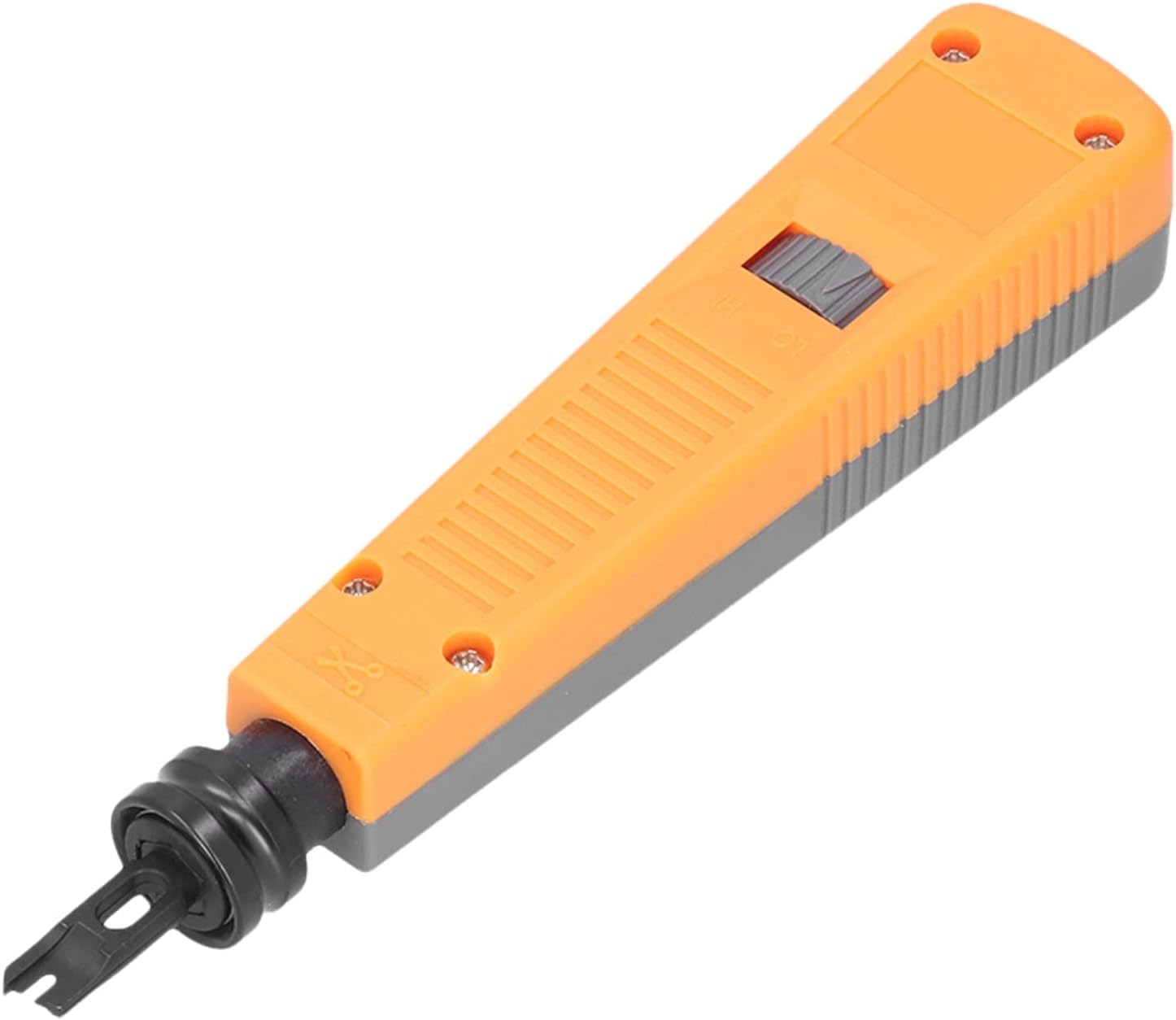 EVTSCAN Professional Punch down Tool with 110/88 Dual Blade, Adjustable Impact Force, for Terminating and Connecting CAT5 CAT6 Cat6A, for Punch down Blocks, Patch Panels and Keystone Jacks image number 1