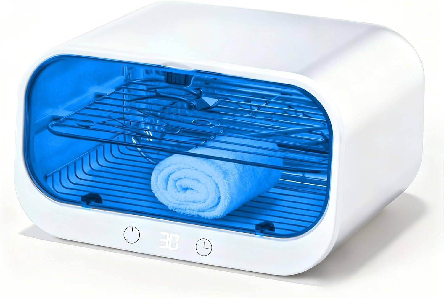 Sterilizer for Esthetician, 12L Double-Layer Large Sterilizer for Nail Tools, Multi-Functional Nail Cleaner Box, Large Capacity Cleaning Cabinet for Home Use, Barbers, Beauty Salons image number 2