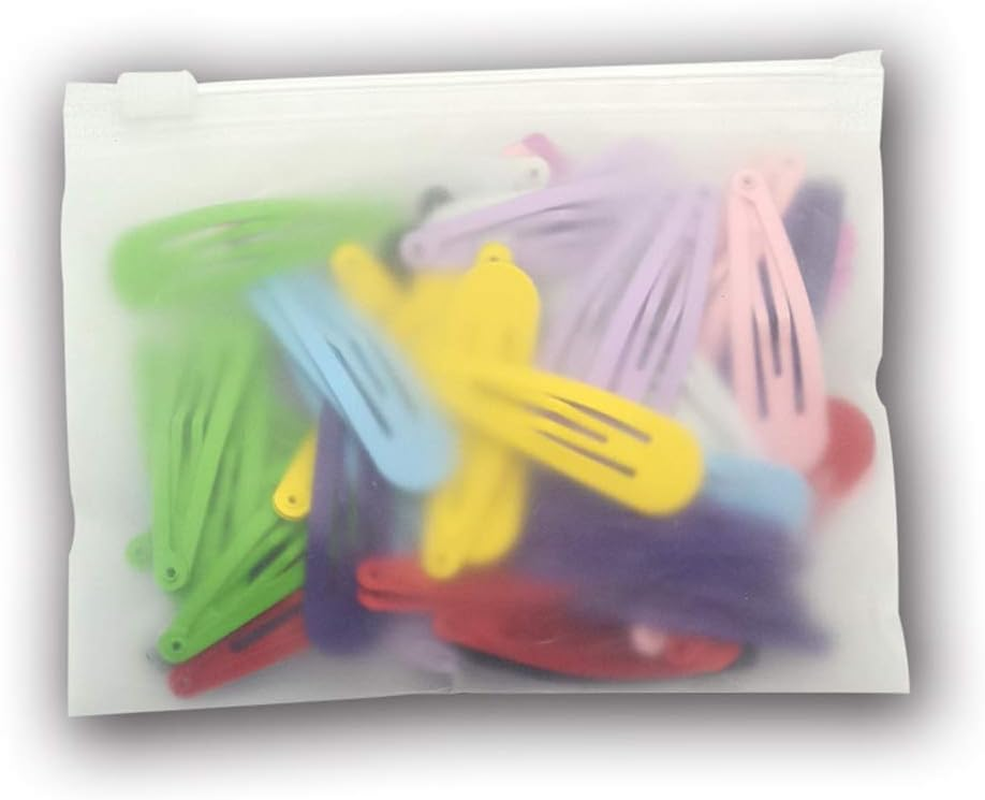 Volksrose Girls Cute BB Clip,150Pcs/Set 5Cm Mixed 30 Colors,Metal Snap Hair Clips,Lovely Kids Barrettes,Girls Hair Clip,Women Hair Accessories image number 2