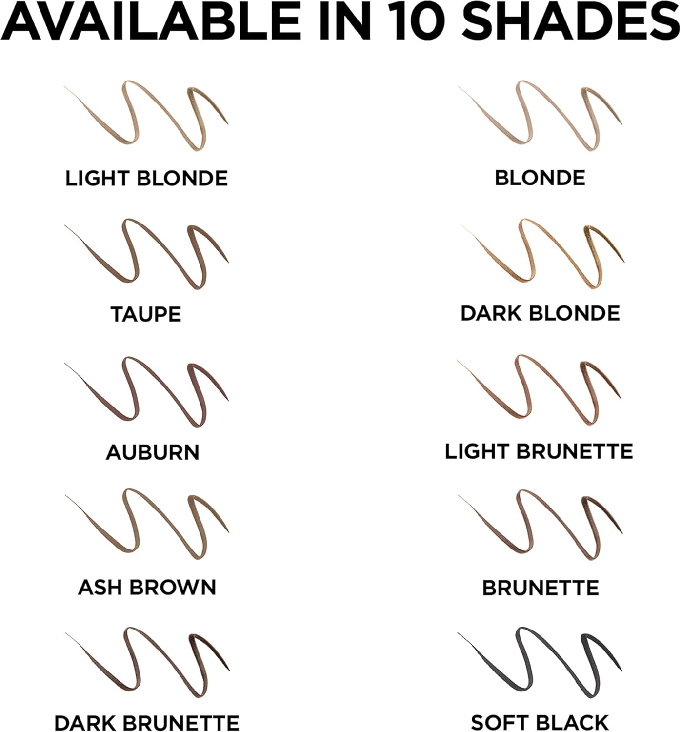 L'Oreal Paris Makeup Brow Stylist Definer Waterproof Eyebrow Pencil, Ultra-Fine Mechanical Pencil, Draws Tiny Brow Hairs and Fills in Sparse Areas and Gaps, Blonde, 0.003 Ounce (Pack of 1) image number 2