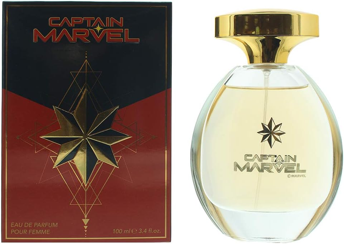 Marvel Captain Marvel Eau De Toilette, 100Ml
