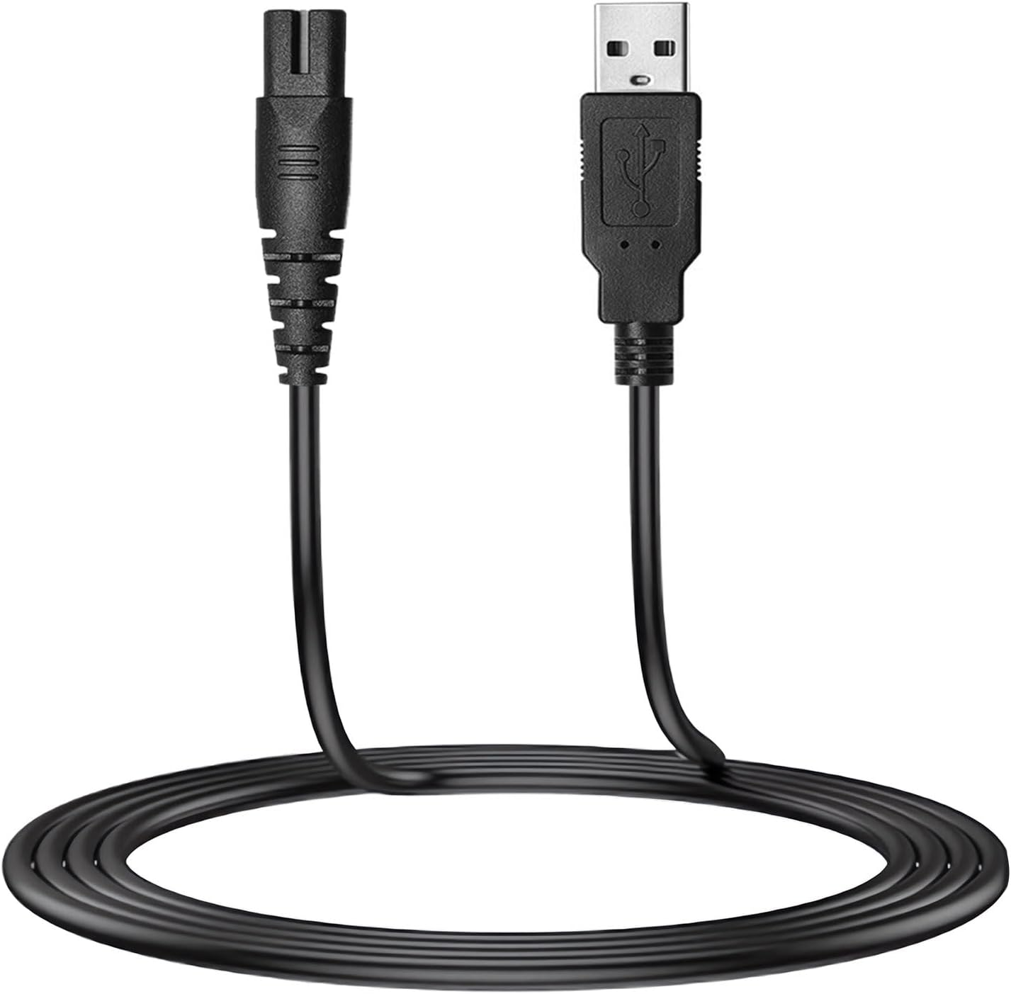 USB Charger Cable for Skull Pitbull Charger, Palm, Butterfly Kiss and Beast Clipper PRO Shaver, Charger Adapter Cable Cord for Skull Pitbull Gold PRO Pitbull Platinum PRO image number 2