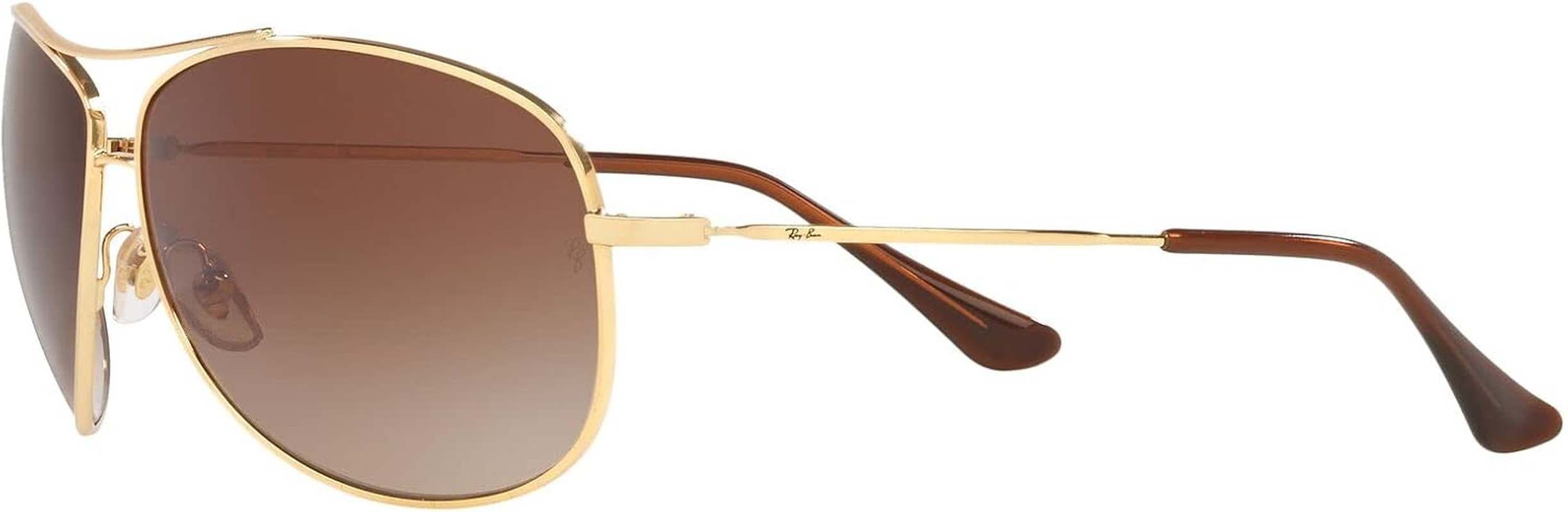 RAY-BAN Non Polarised Sunglasses, 0RB3293, Rose Gold & Brown Gradient Dark Brown, 63Mm image number 4
