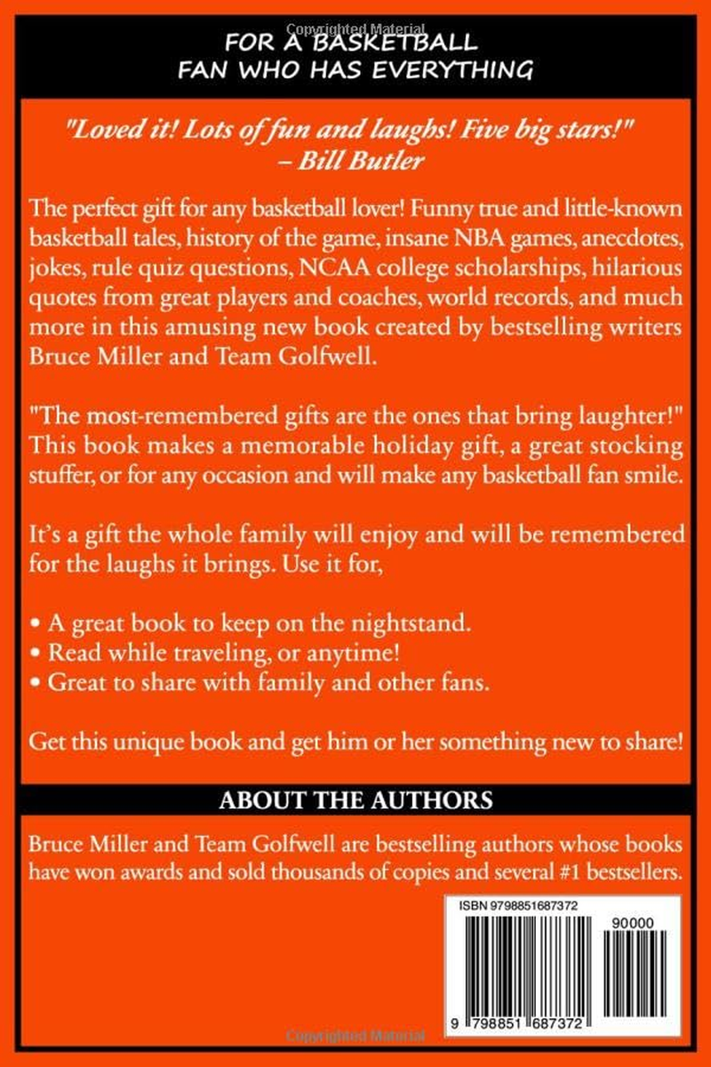 For a Basketball Fan Who Has Everything: a Funny Basketball Book image number 1