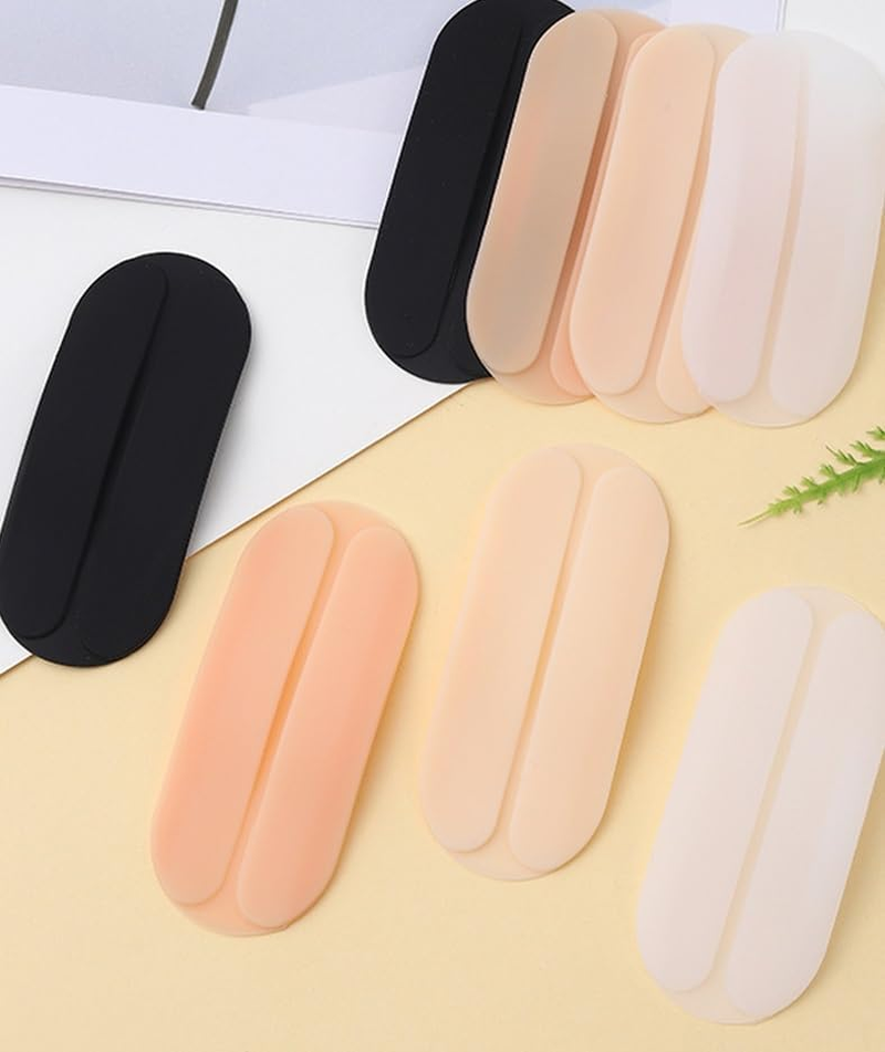 Silicone Shoulder Dents Silicone Bra Strap Cushions Non-Slip Pliable Shoulder Protectors Pads Ease Shoulder Discomfort for Outdoor Range Shooting image number 1