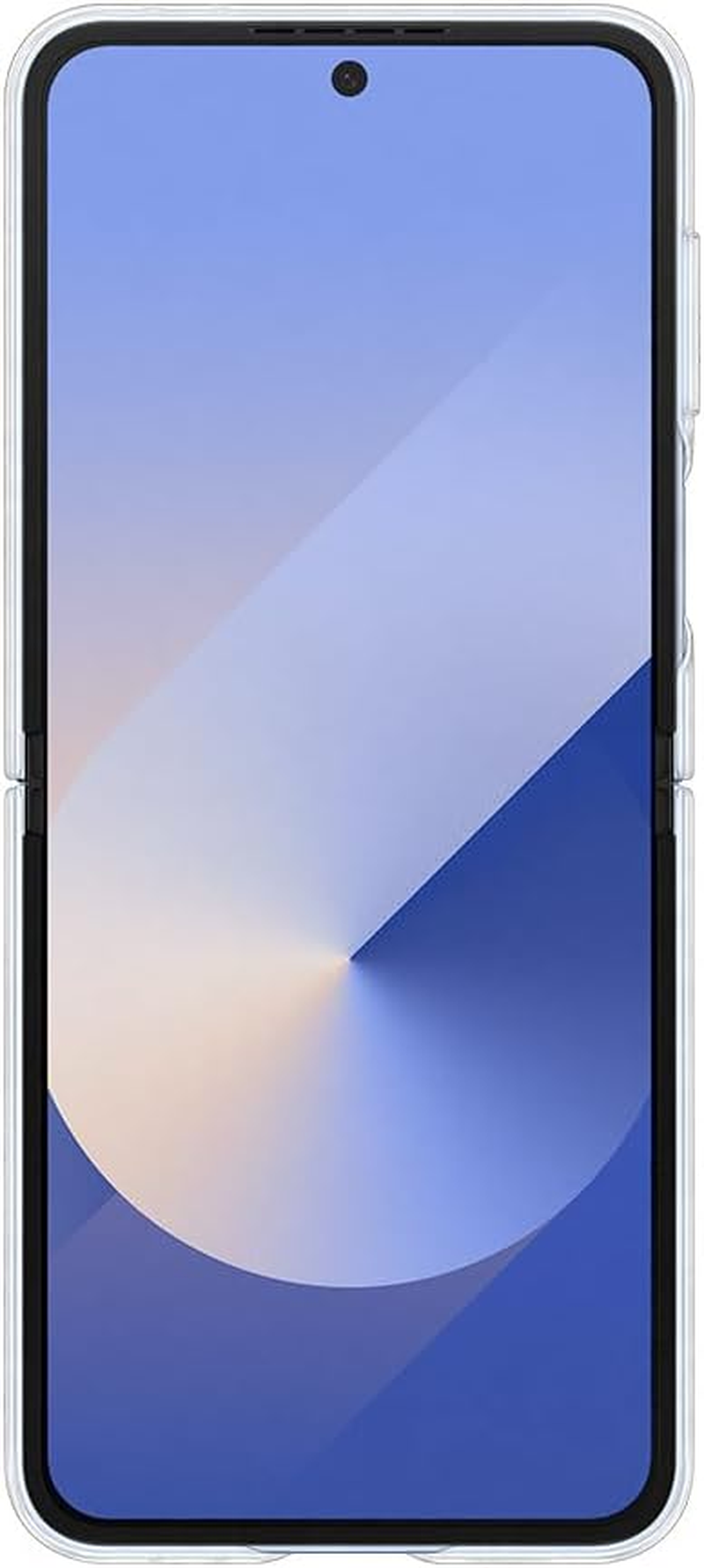 Samsung Phone Case with Ring for Samsung Galaxy Z Flip 6, Clear image number 3