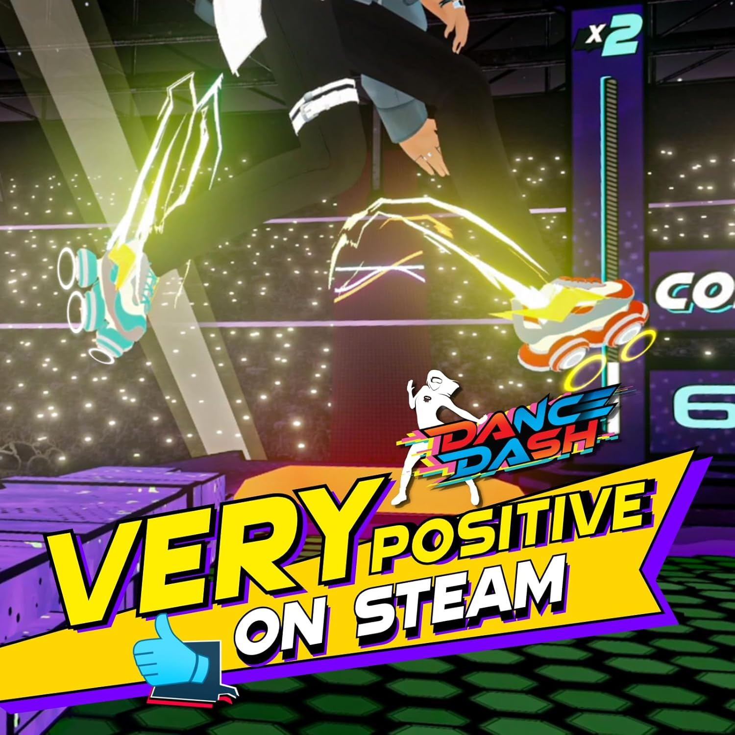 Rebuff Reality Trackstraps Elite for VIVE Ultimate Tracker + Dance Dash Steam Key &ndash; VIVE Ready, Full Body Tracking in VR Chat and Other FBT Apps