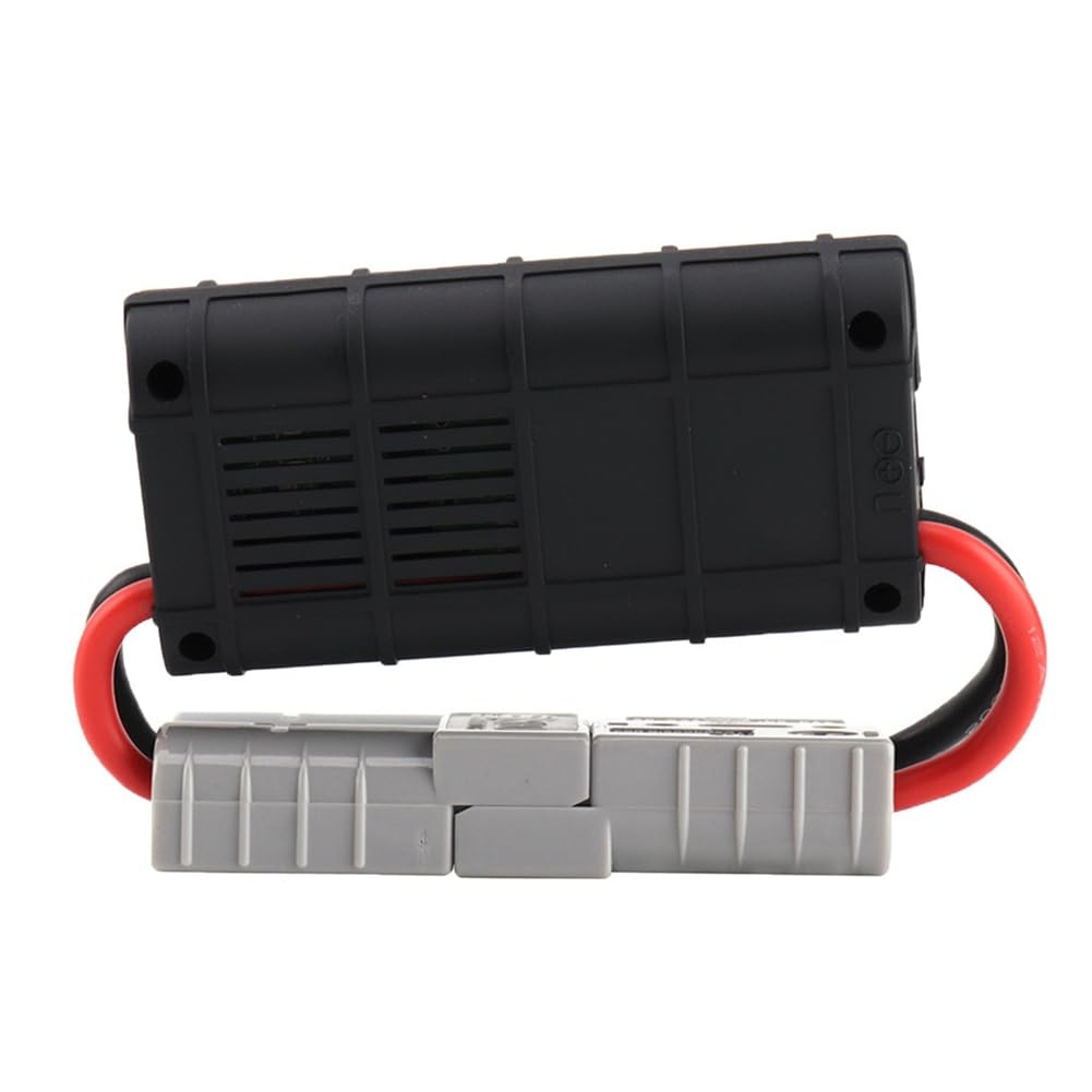 1 PCS 150A LCD Digital Amp Watt Meter Power Analyser Black Plastic Car Accessories Solar Caravan Meter for Anderson Plug Tool image number 1