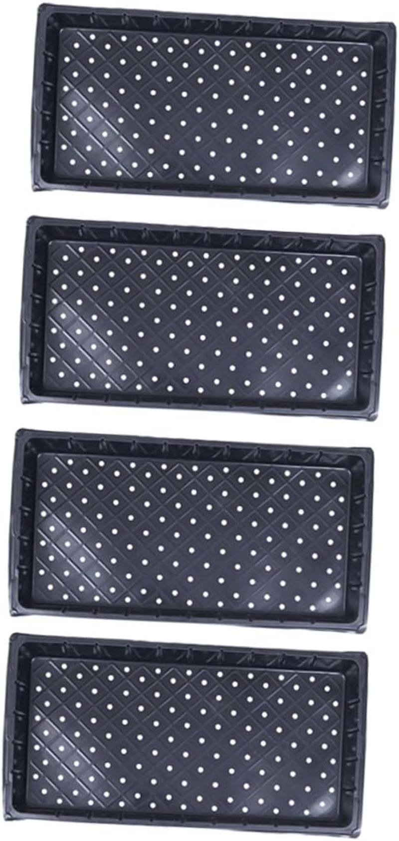 BESPORTBLE 4Pcs Seedling Tray Plugs Tray for Gardening Flower Vegetable Garden Supplies and Seedlings Pot Use image number 1