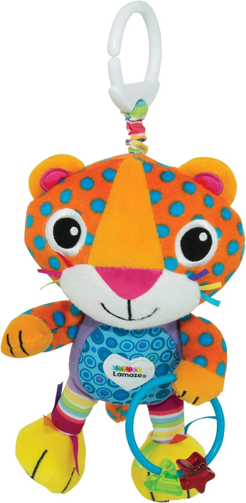 Lamaze Purring Percival Plush Stroller Toy image number 4