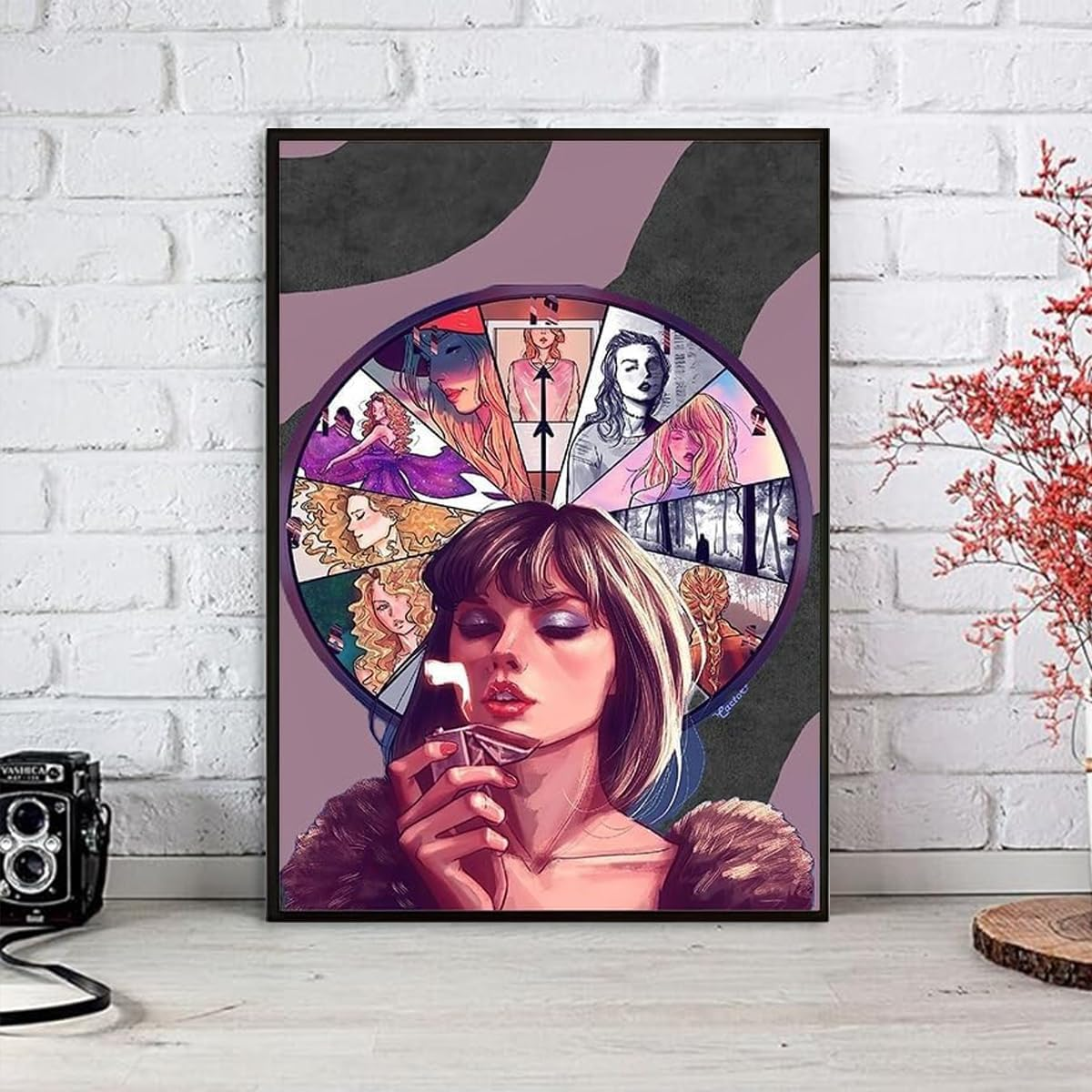 Aesthetic Canvas Wall Art Poster, Music Theme Room Decor, 40 X 60 Cm, Unframed image number 5