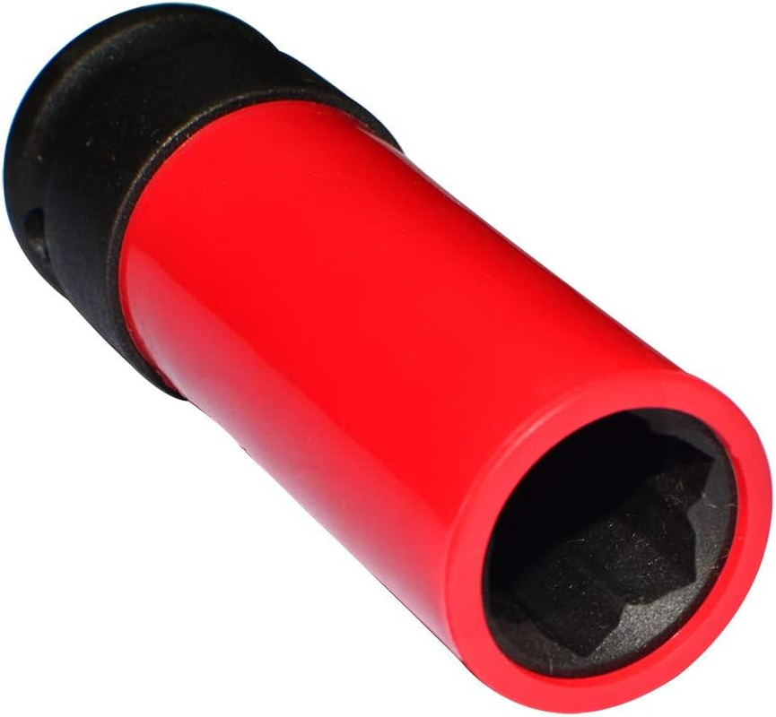 ITEQ Protective Wheel Lug Nut Socket for Mercedes Benz with 17Mm Convex, Flower Head Lug Nut Socket image number 3