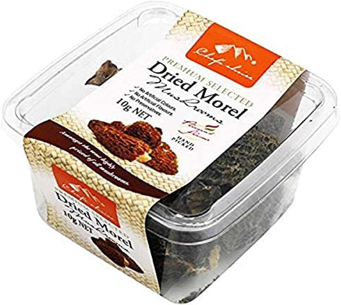 Chef'S Choice Premium Selected Dried Morel Mushrooms, 10 G image number 1
