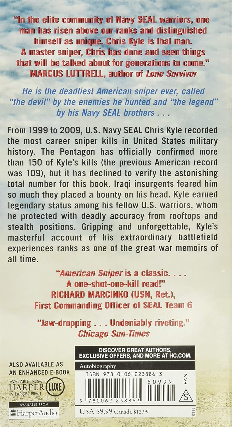 American Sniper: the Autobiography of the Most Lethal Sniper in U.S. Military History image number 3