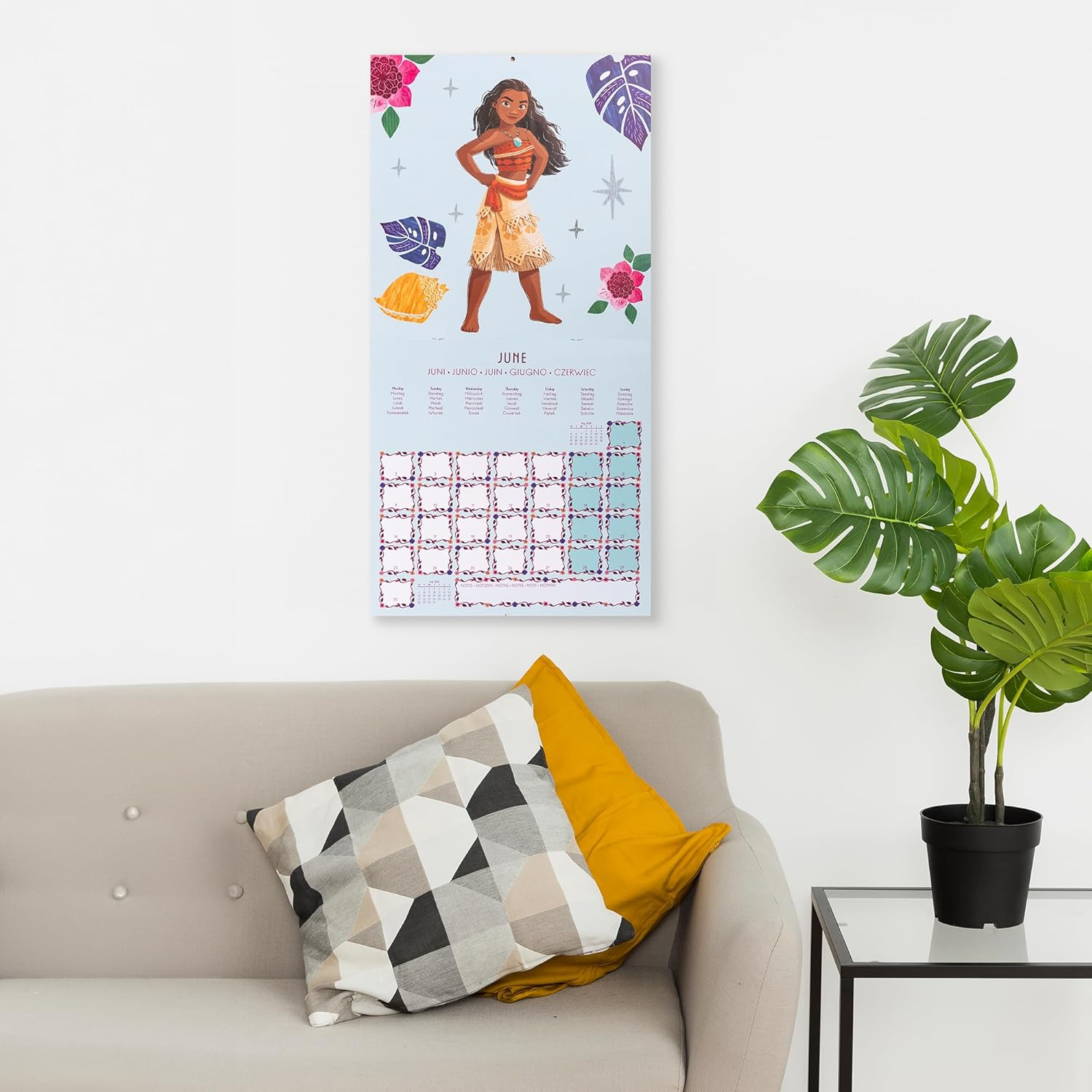 Calendario 30X30 Disney Princess 2025 Pyramid image number 4