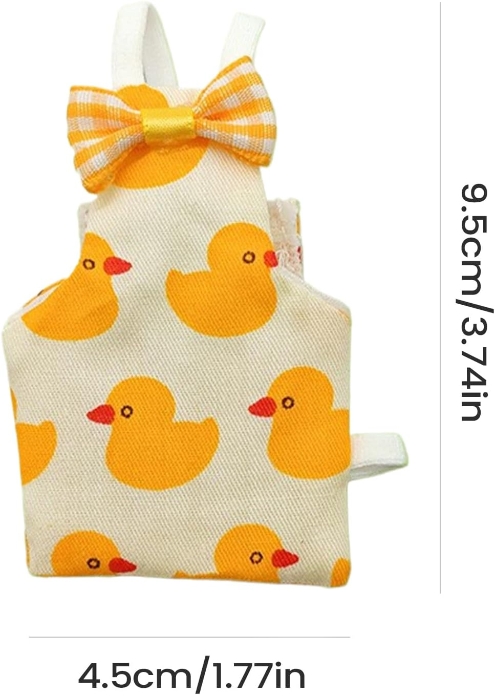 Bird Nappy - Bird Clothing for Pigeons - Pack of 3 Breathable Cotton with Strap Washable Clothes for Pets for Budgies Parakeet Canary Macaw Halloween image number 6