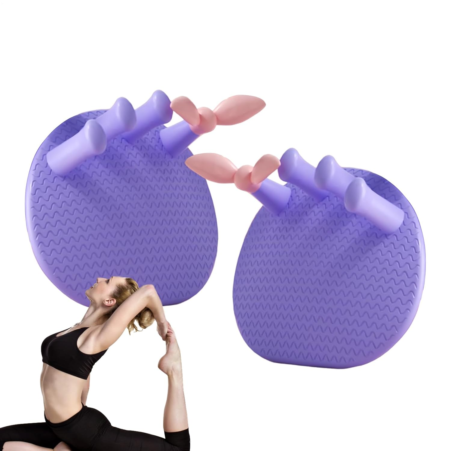 Toe Separation Arch Trainer - Foot Arch Strengthener - Compact Toe Shaping Separation Support Training Aid for Women Men Girls Youth Teens