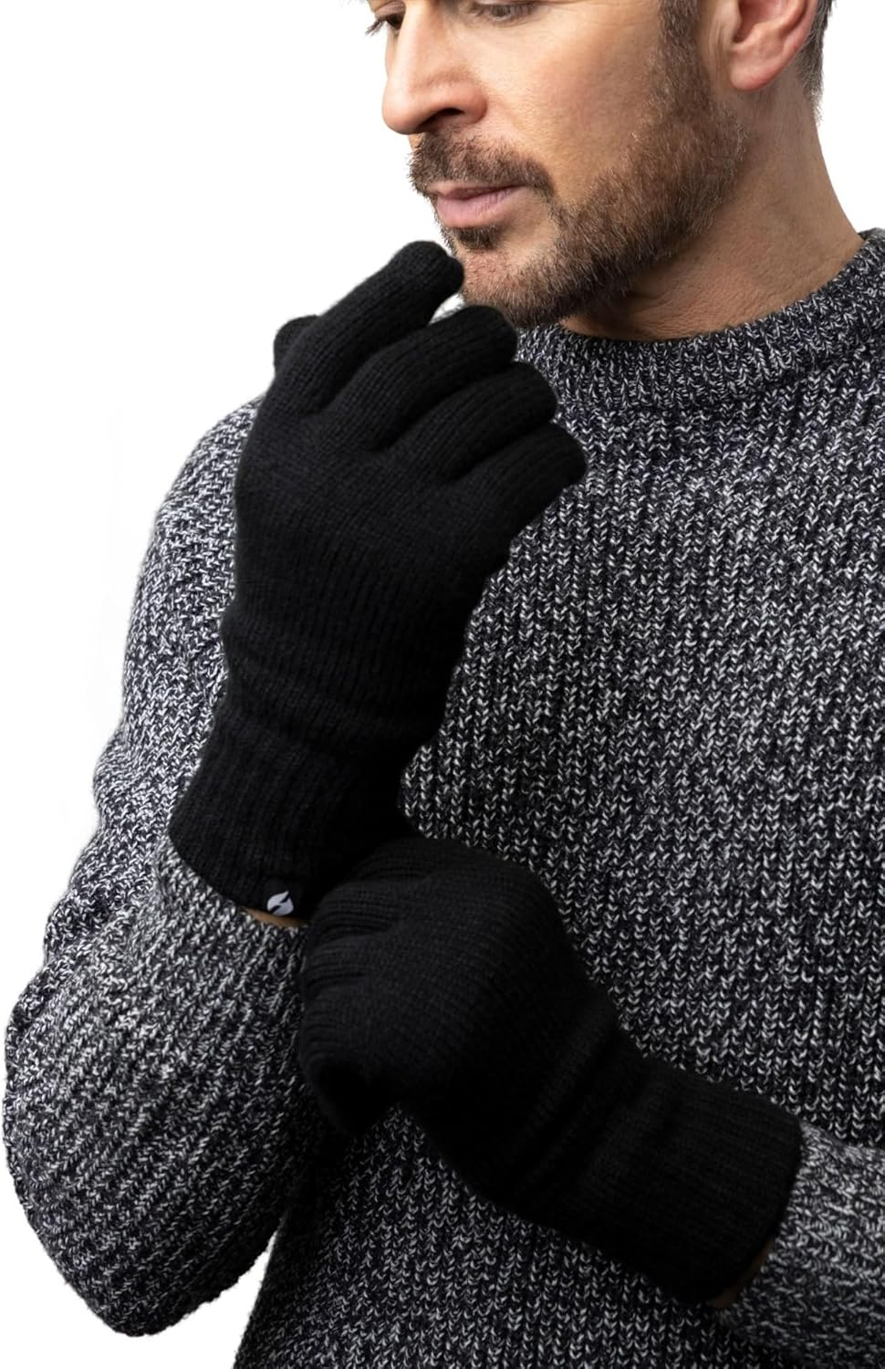 Heat Holders | Sockshop | Oslo Plain Winter Warm Thermal Gloves | Men'S Size | Multiple Colours, S/M & L/XL image number 4