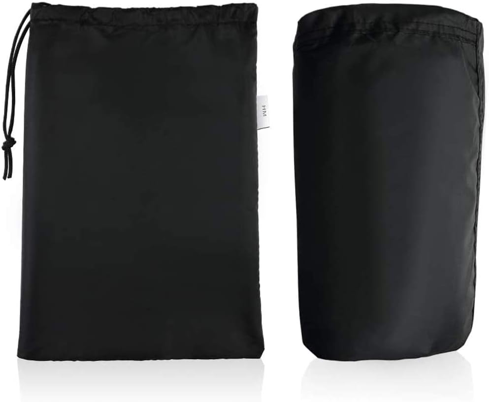 Motorcycle Cover Waterproof Outdoor MAYHOUR Motorbike Scooter Cover Water Dust UV Protective for outside Storage Indoor Scooter Covers with Lock Holes PU Coating Elastic Hems and Wind Buckle (Black, (Xl)97&times;41&times;49In/245&times;105&times;125Cm) image number 3