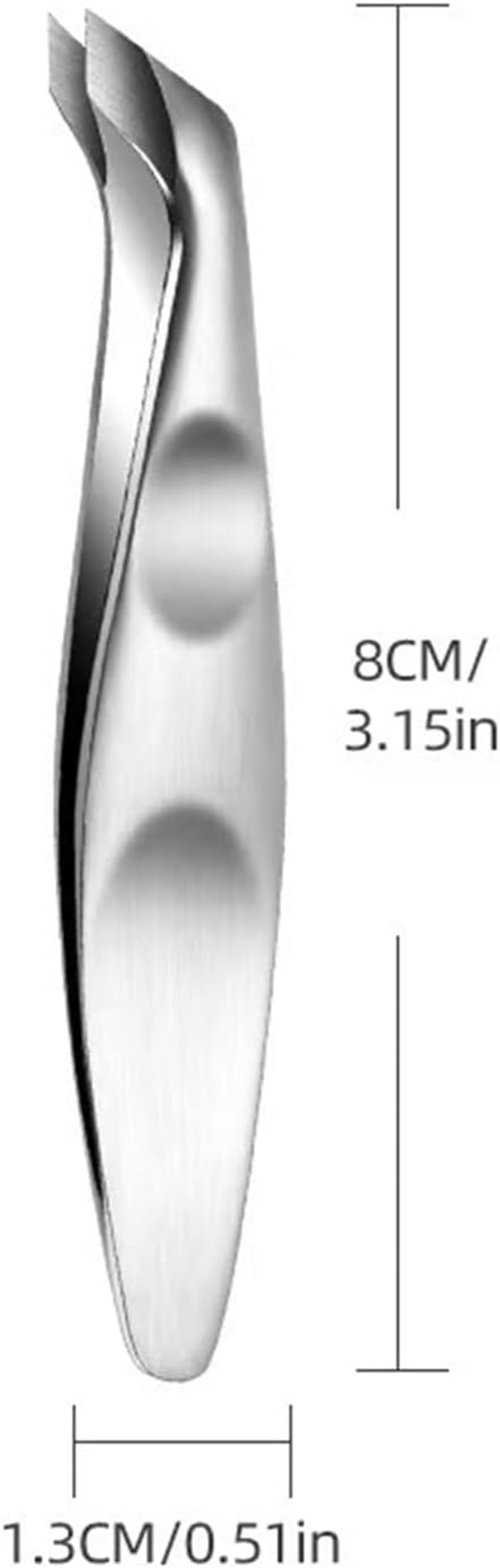 Gupcaqosjw Hangnail Clipper - Professional Cuticle Nipper Trimmer,Stainless Steel Nail Dead Skin Removal Tweezer, Fingernails Toenails Manicure Pedicure Tool for Home Professional Salon Foot Spa image number 5